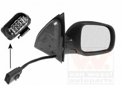 VAN WEZEL 5817808 -  Наружное зеркало